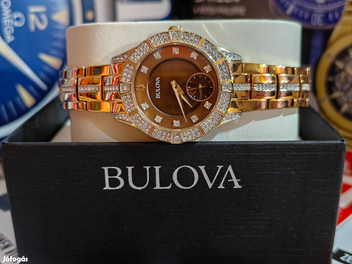 Bulova Crystal Phantom női karóra Új 2 év garanciával