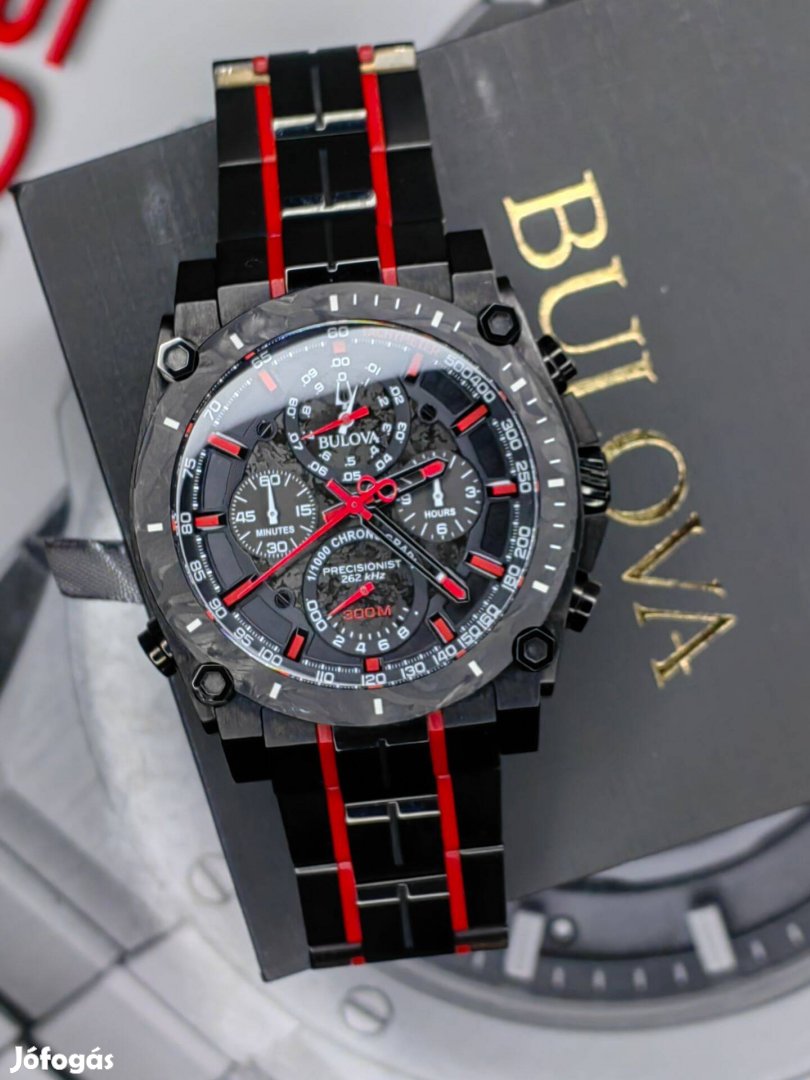 Bulova Precisionist 98B313 férfi karóra 2 év garanciával