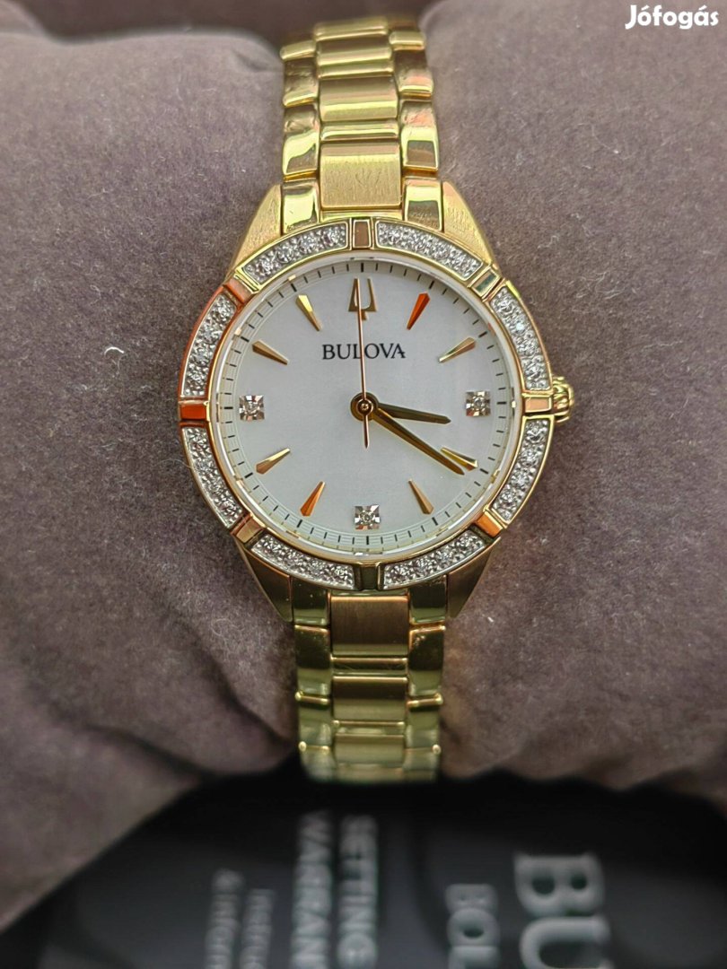 Bulova Sutton Diamond női karóra 2 év garanciával