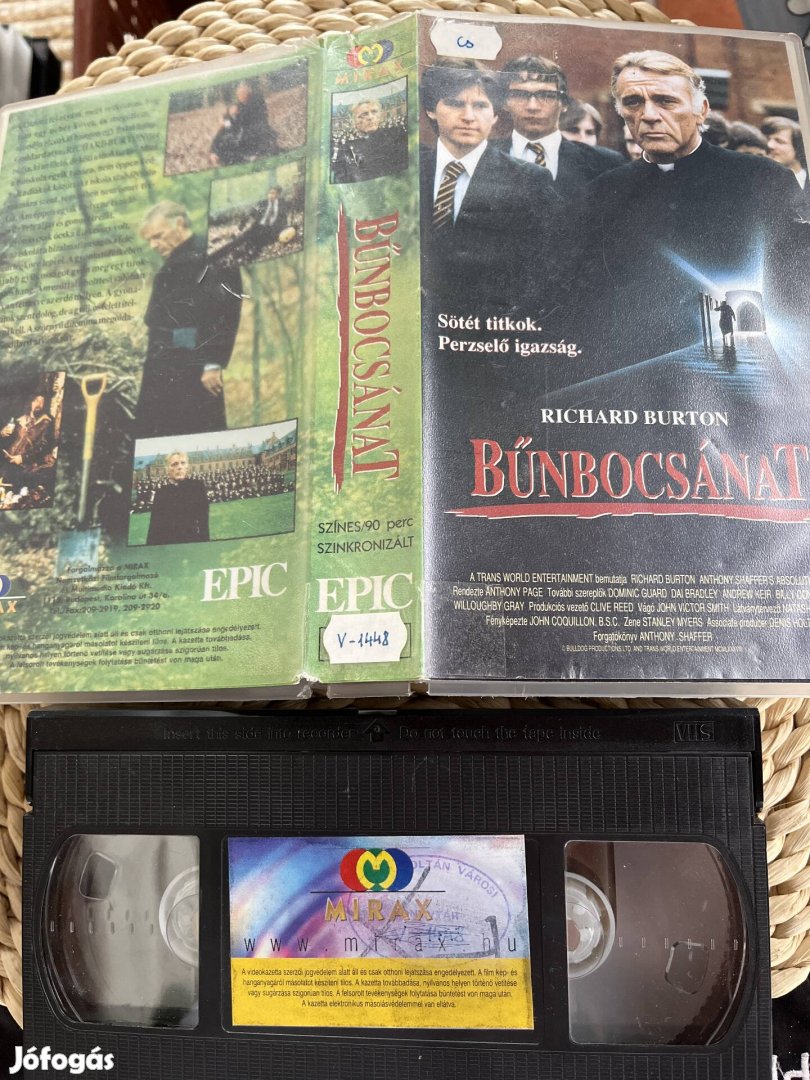 Bűnbocsánat vhs