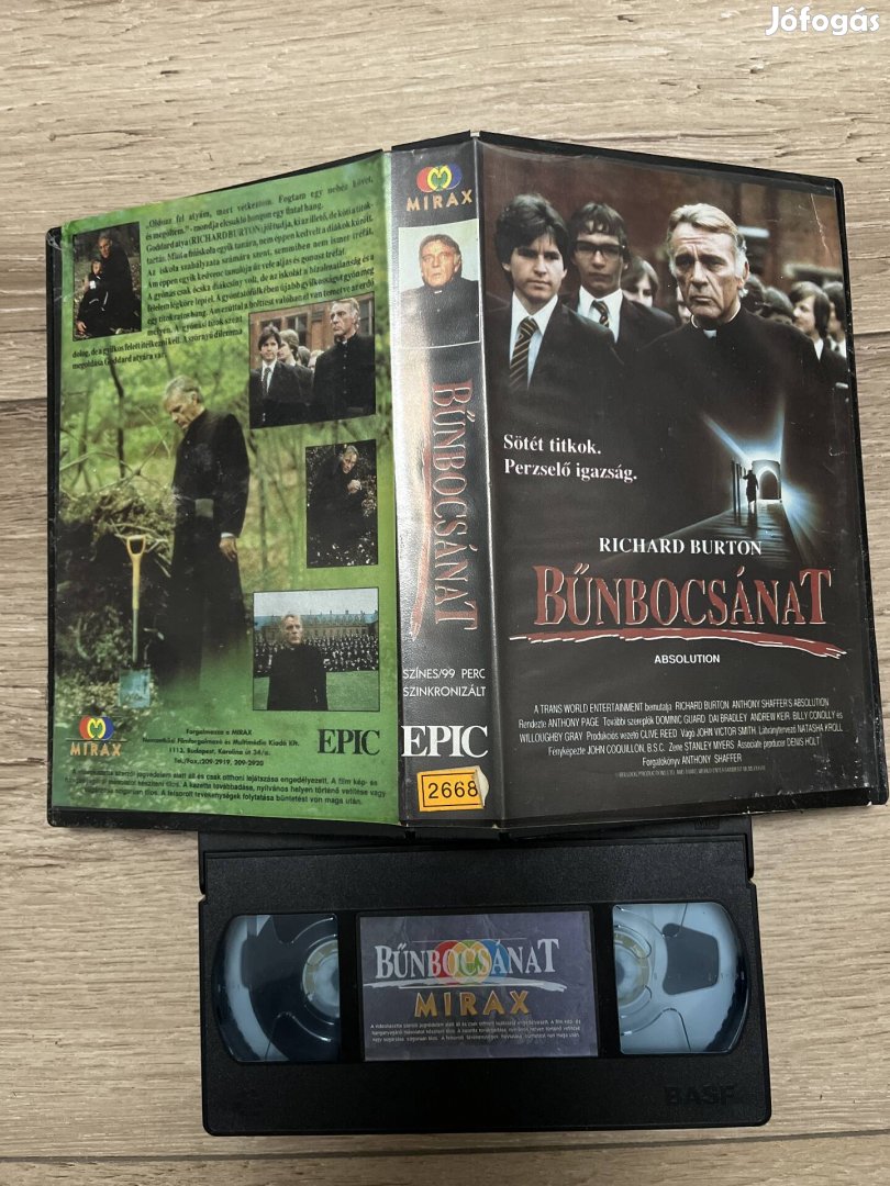 Bűnbocsánat vhs 