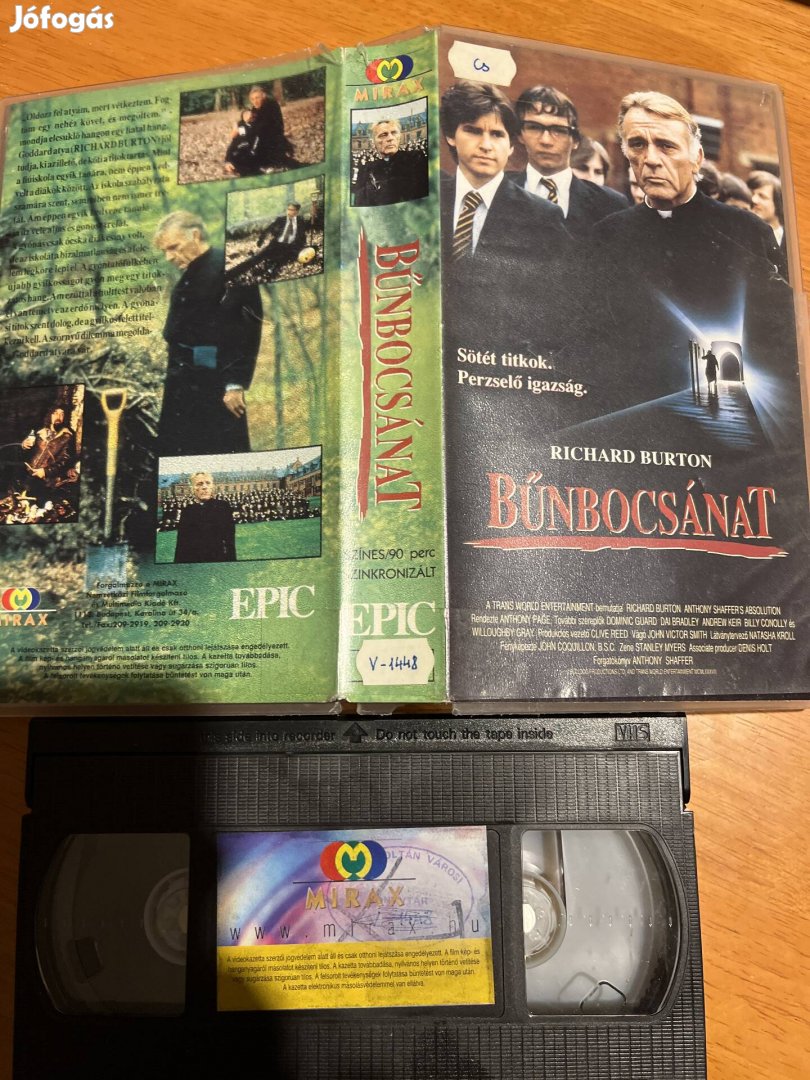 Bűnbocsánat vhs 