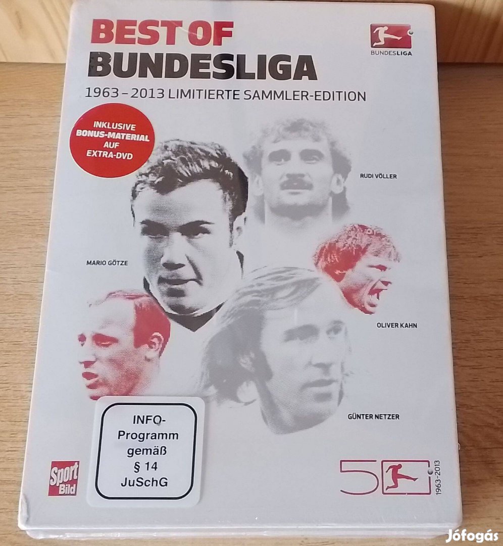 Bundesliga eredeti dvd díszdoboz!