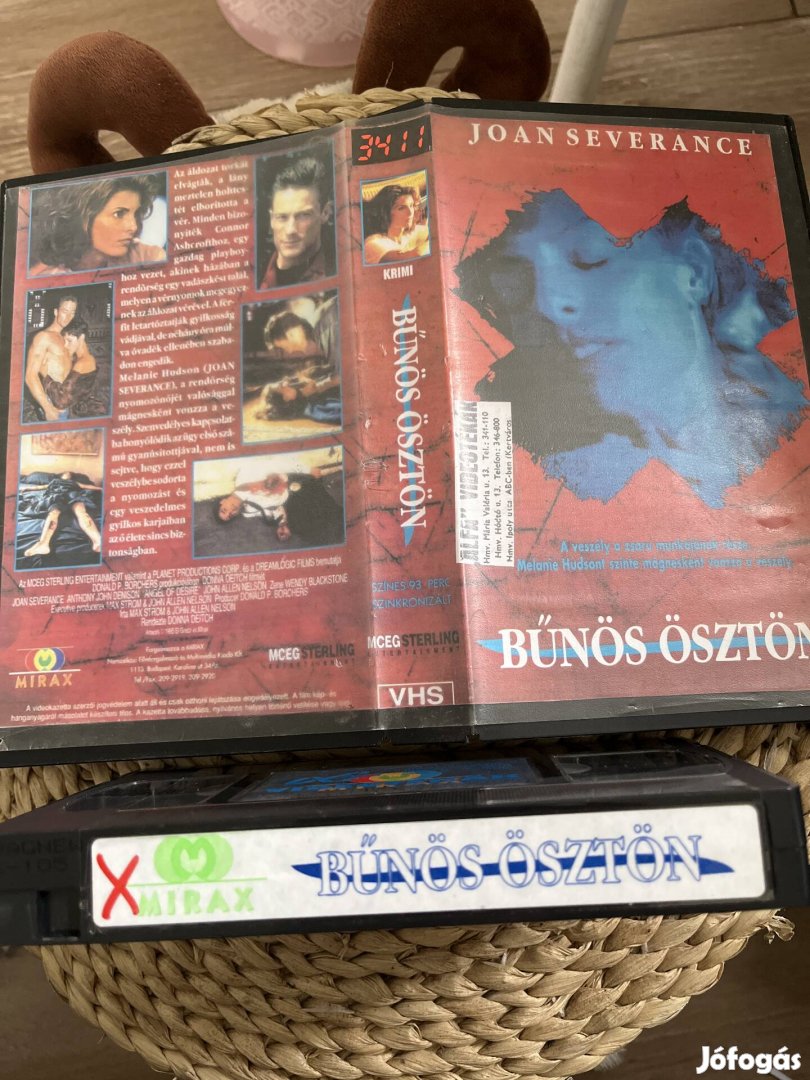 Bűnös ösztön vhs m