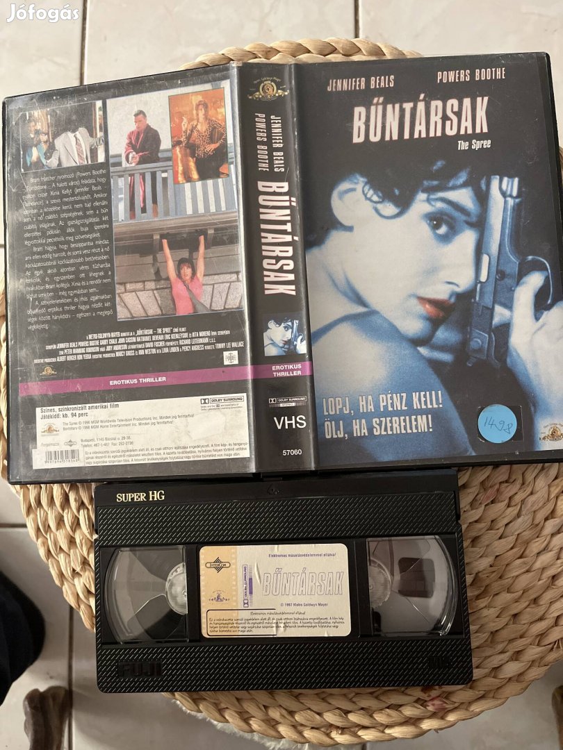 Bűntársak vhs 