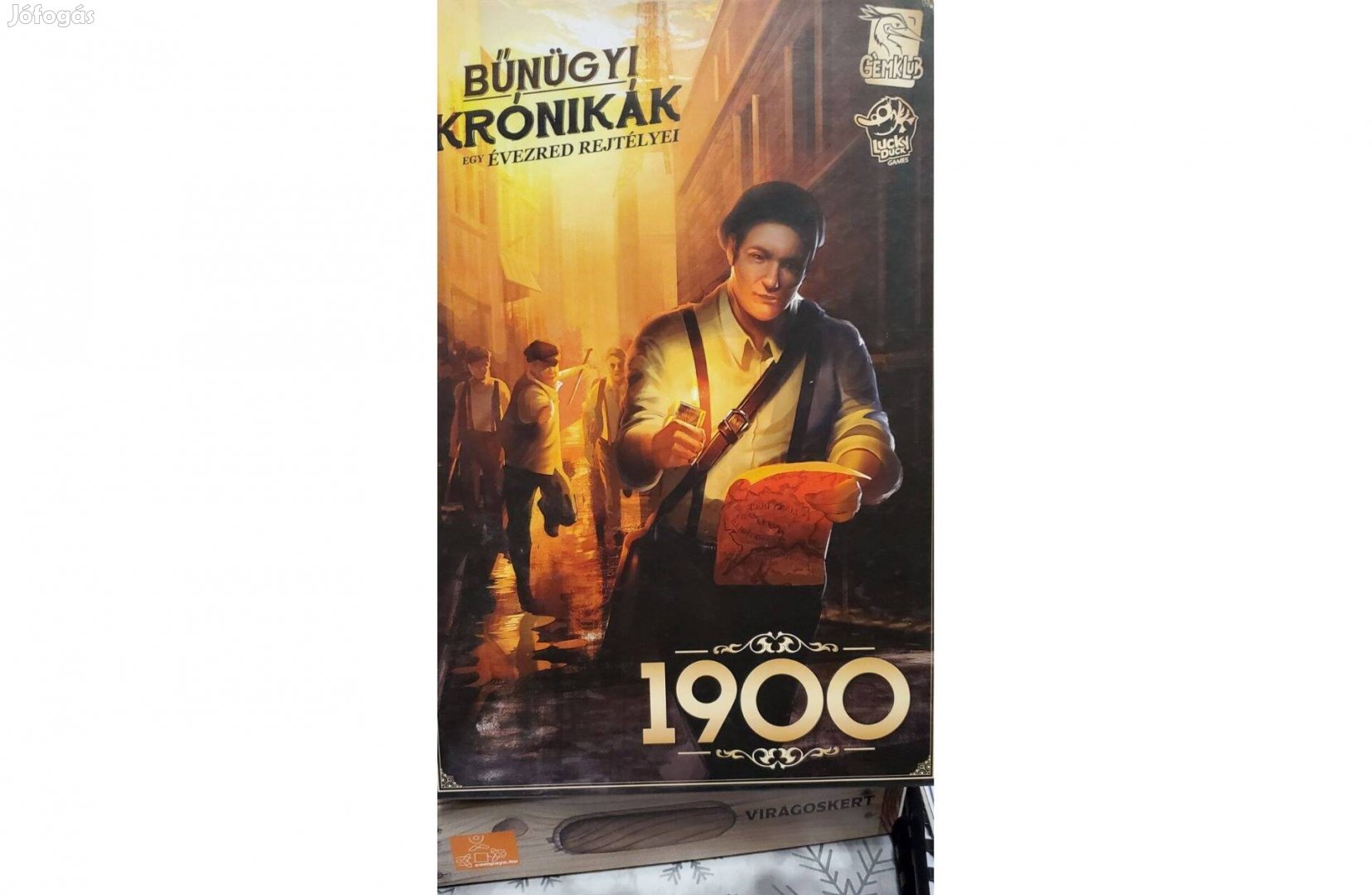 Bűnügyi krónikák 1900 társasjáték