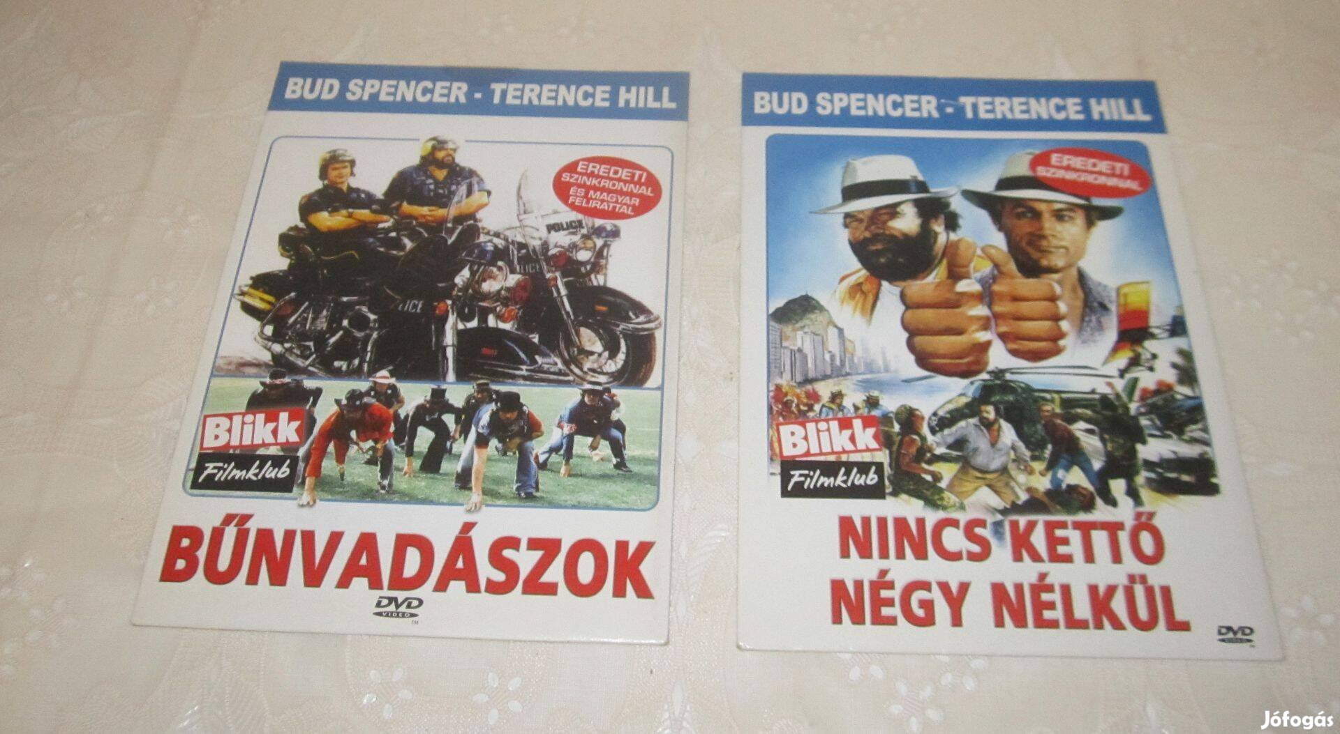 Bűnvadászok és Nincs kettő négy nélkül DVD