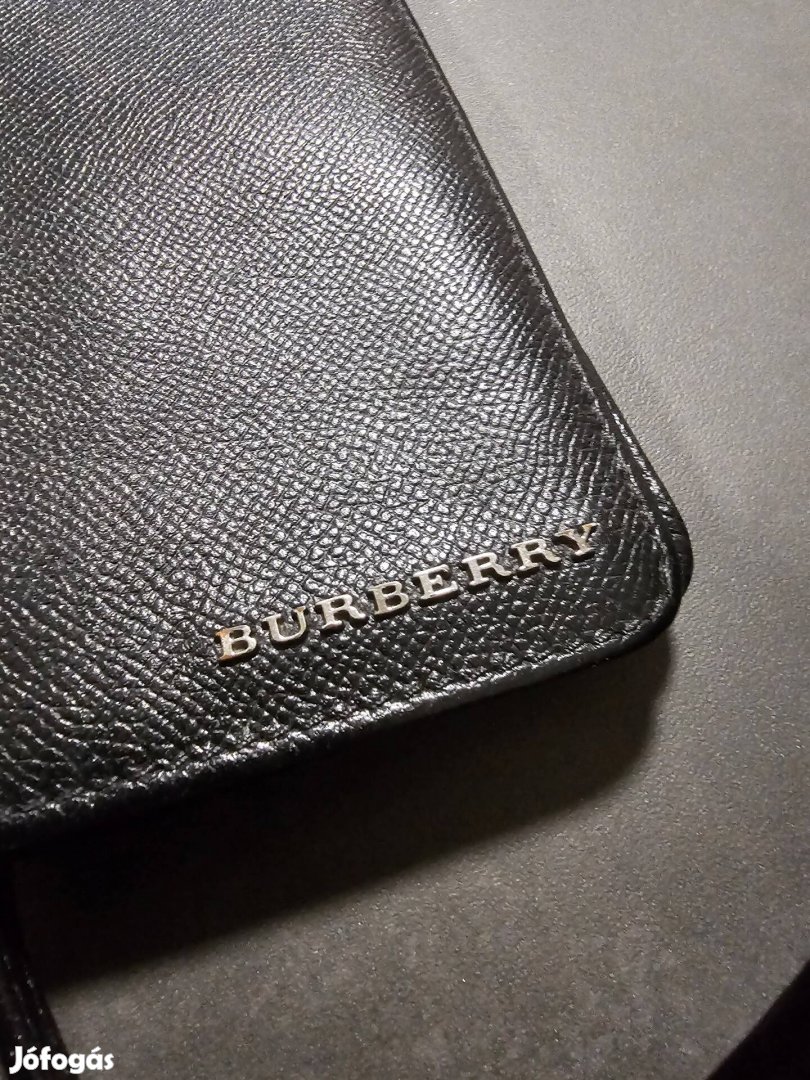 Burberry eredeti hibátlan bőr pénztárca tárca