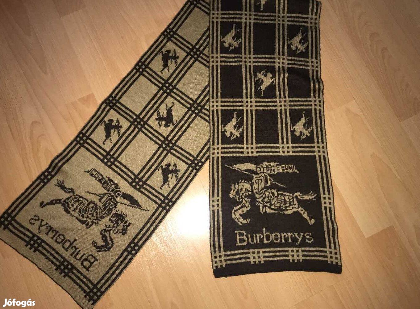 Burberry vintage kötött sál