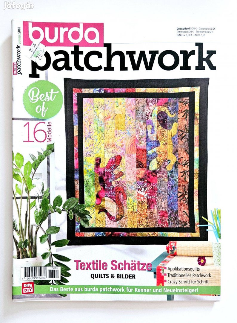 Burda Patchwork német nyelvű magazin