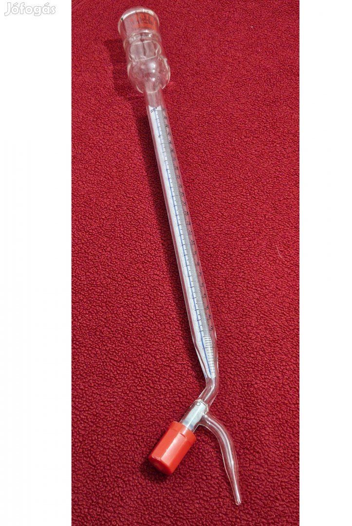 Büretta üvegeszköz