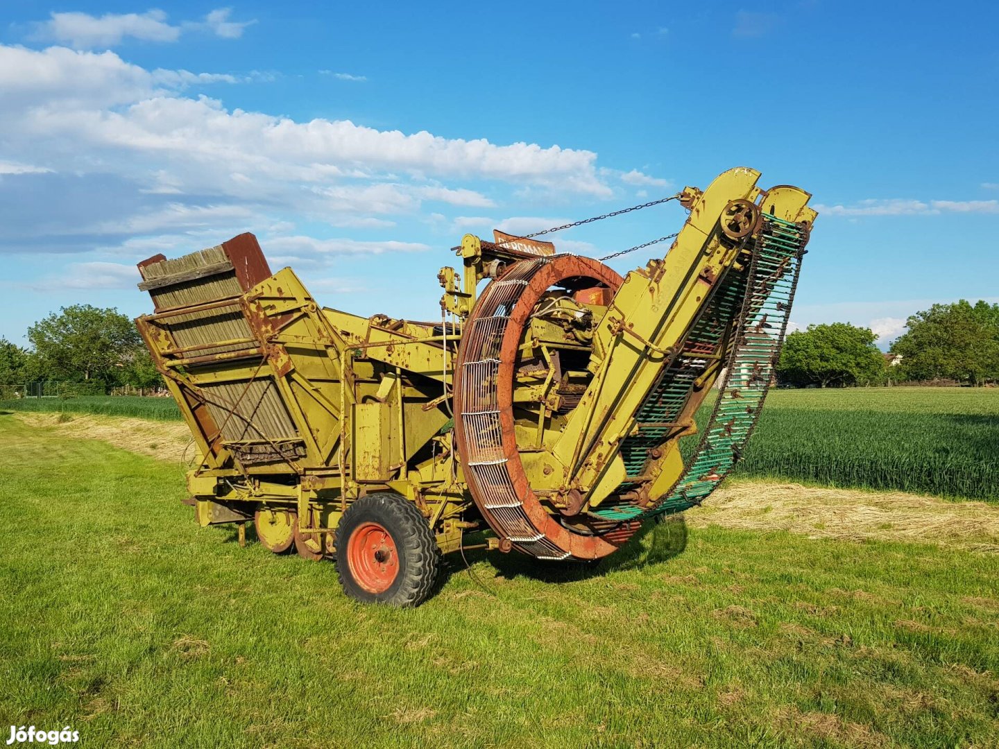 Burgonyakombájn Bergman k60