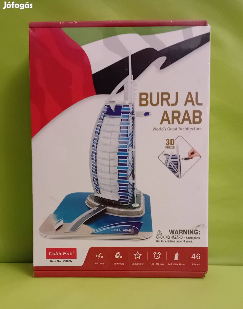 Burj Al Arab 3D puzzle bontatlan