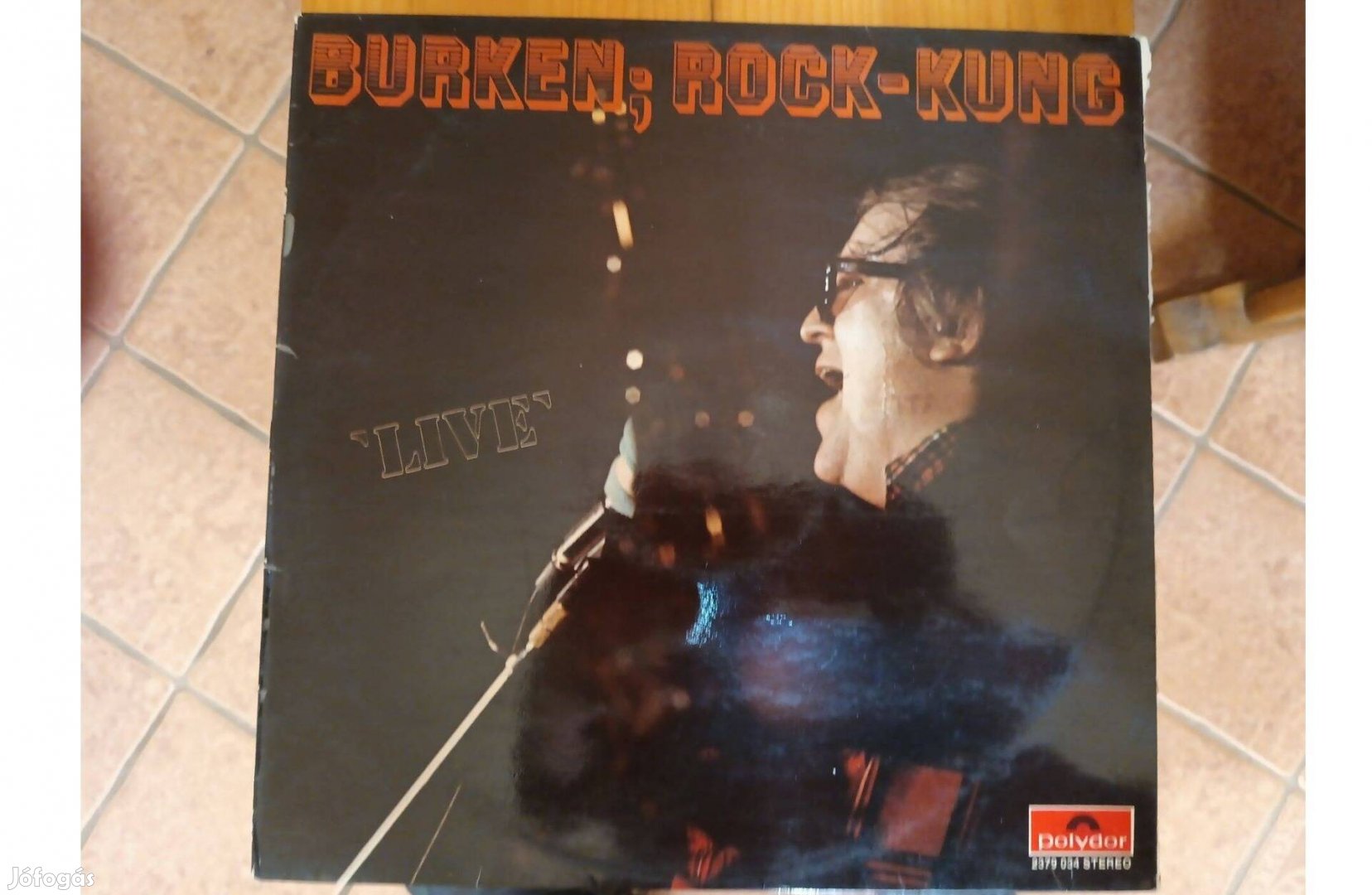 Burken; Rock-Kung bakelit hanglemez eladó