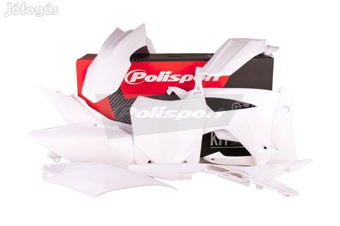 Burkolatkészlet Polisport CRF 450 13- fehér