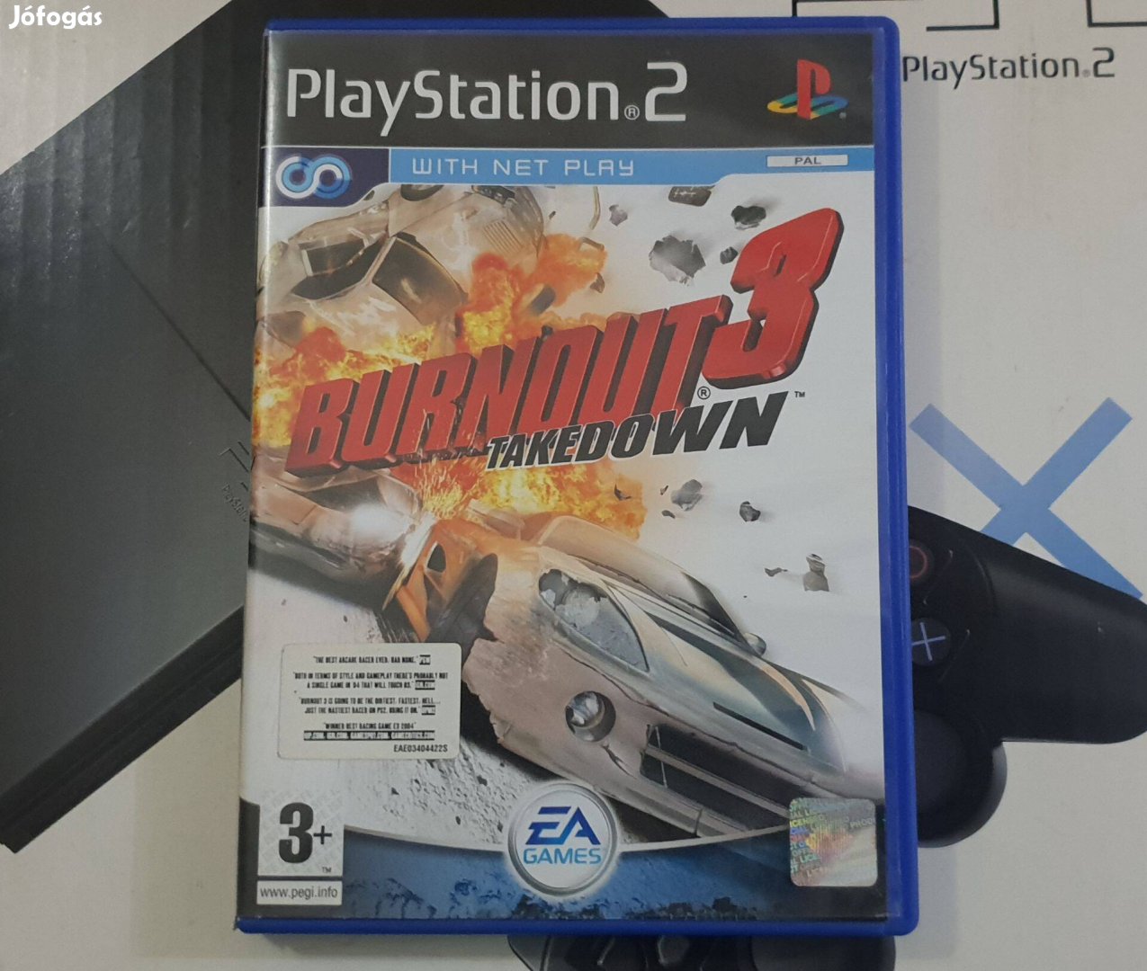 Burnout 3 - Playstation 2 eredeti lemez eladó