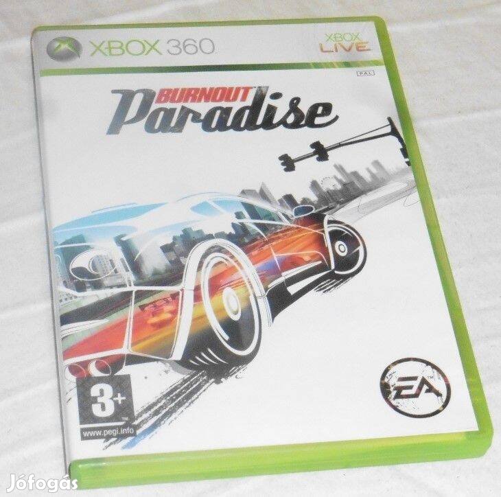 Burnout Paradise (Töréses autóverseny) Gyári Xbox 360, Xbox ONE Játék