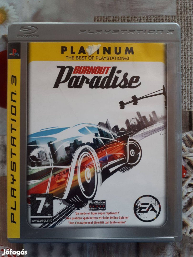 Burnout Paradise ps3 játék,eladó,csere is