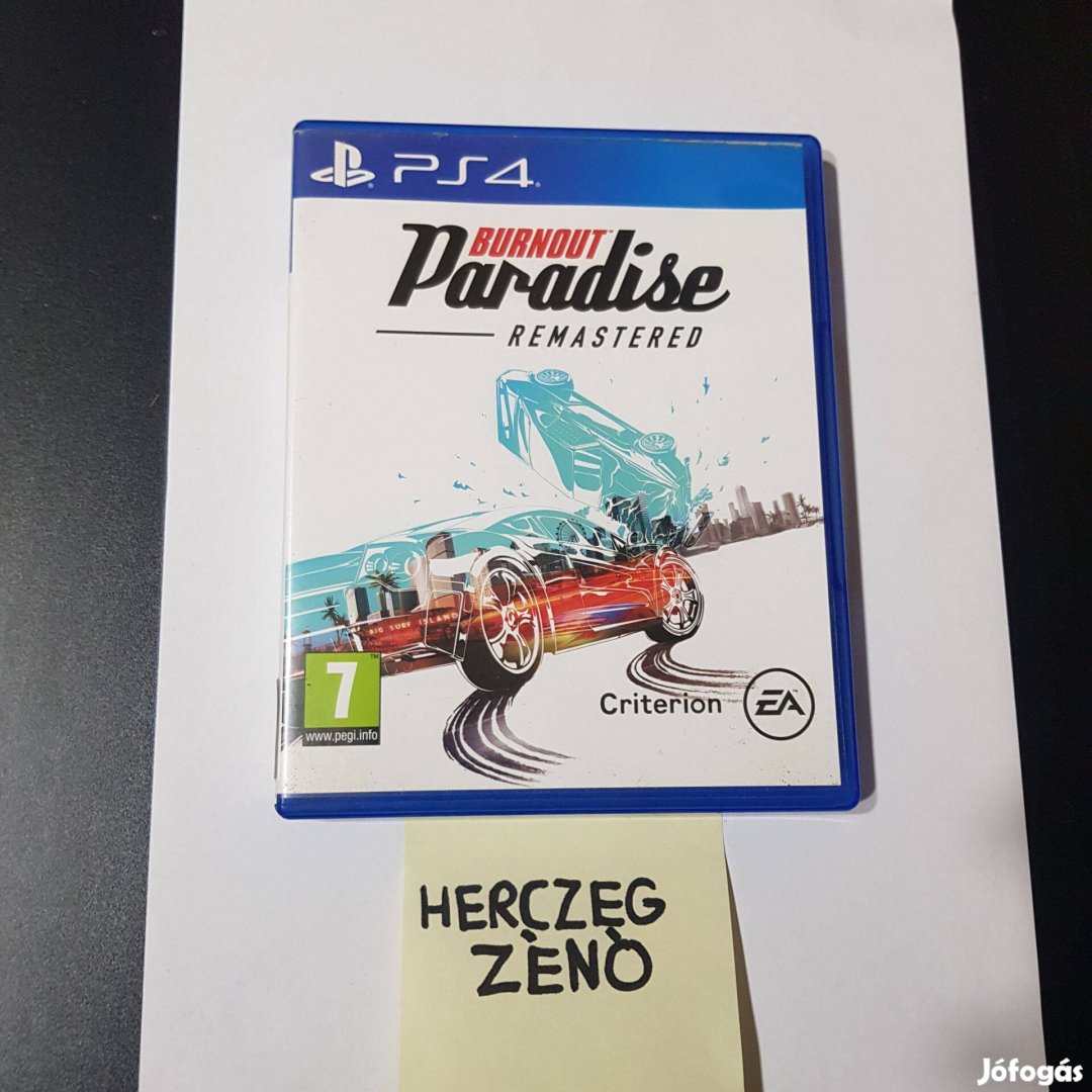 Burnout Paradise ps4