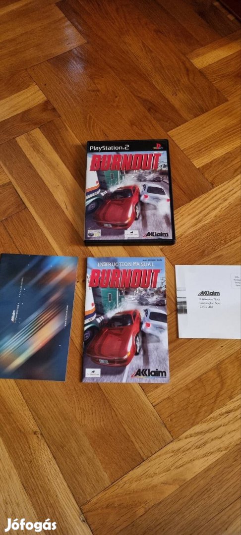 Burnout playstation 2 játék 