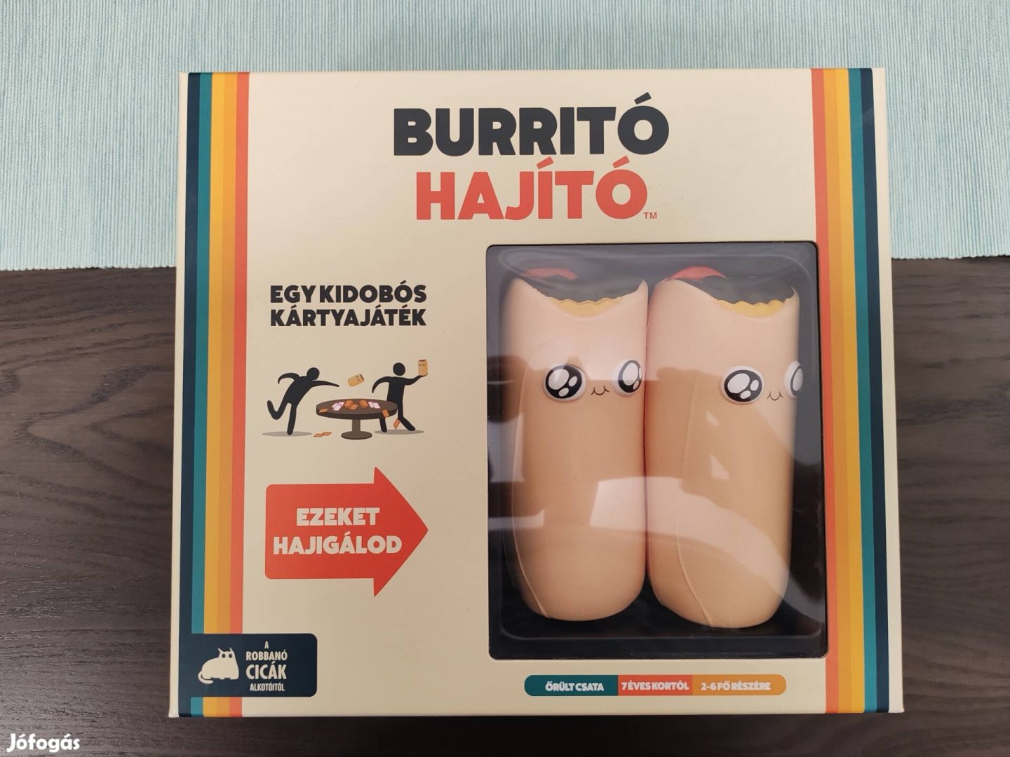 Burritó Hajító társasjáték 