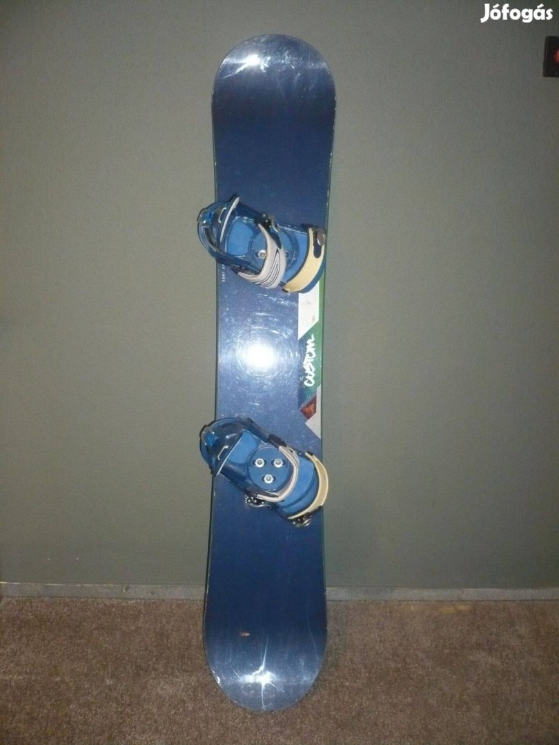 Burton Custom 58, freeride snowboard, Burton Custom kötéssel