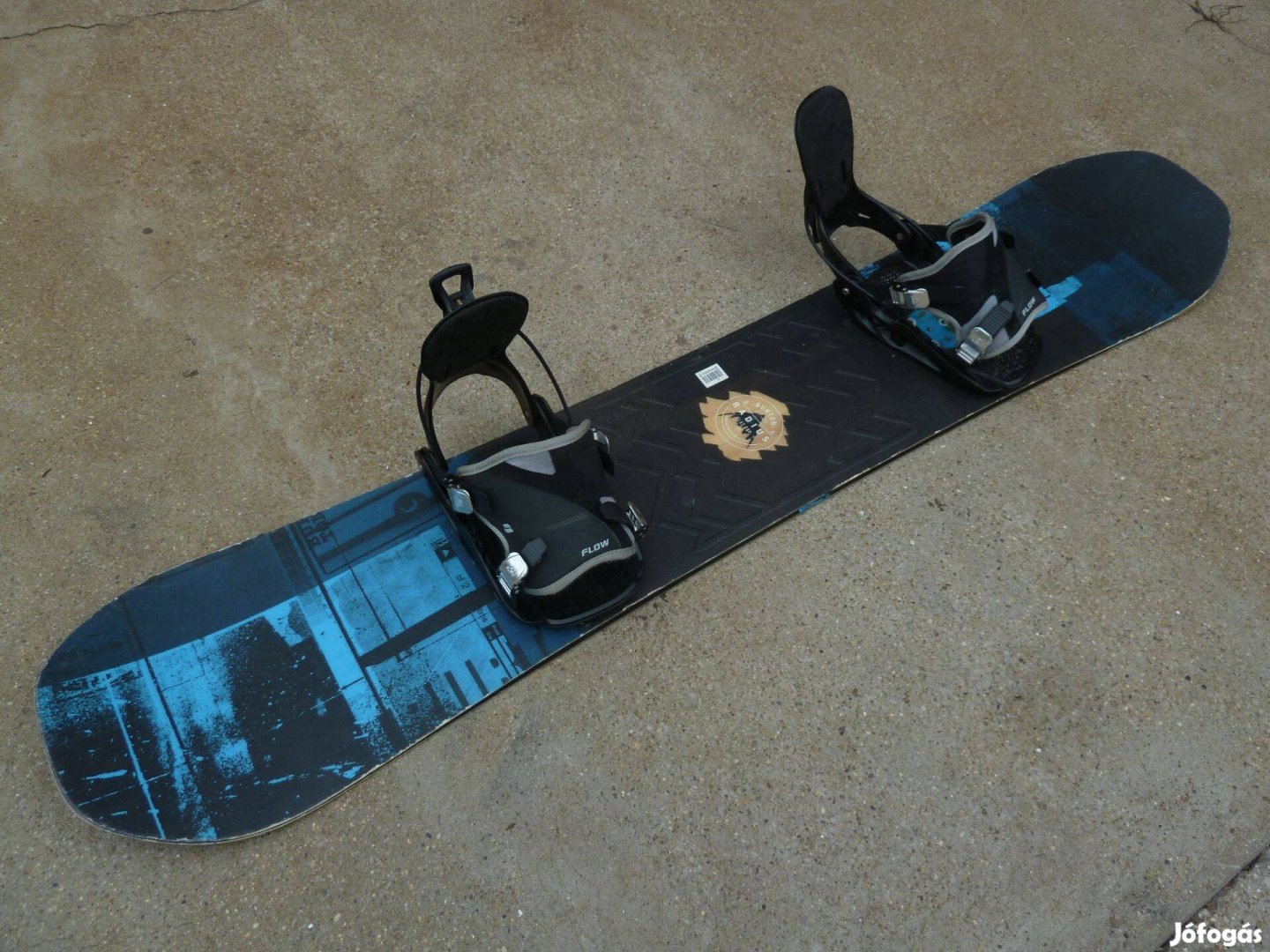 Burton Radius Rocker snowboard lap karc mentes talpal, Flow gyors köté