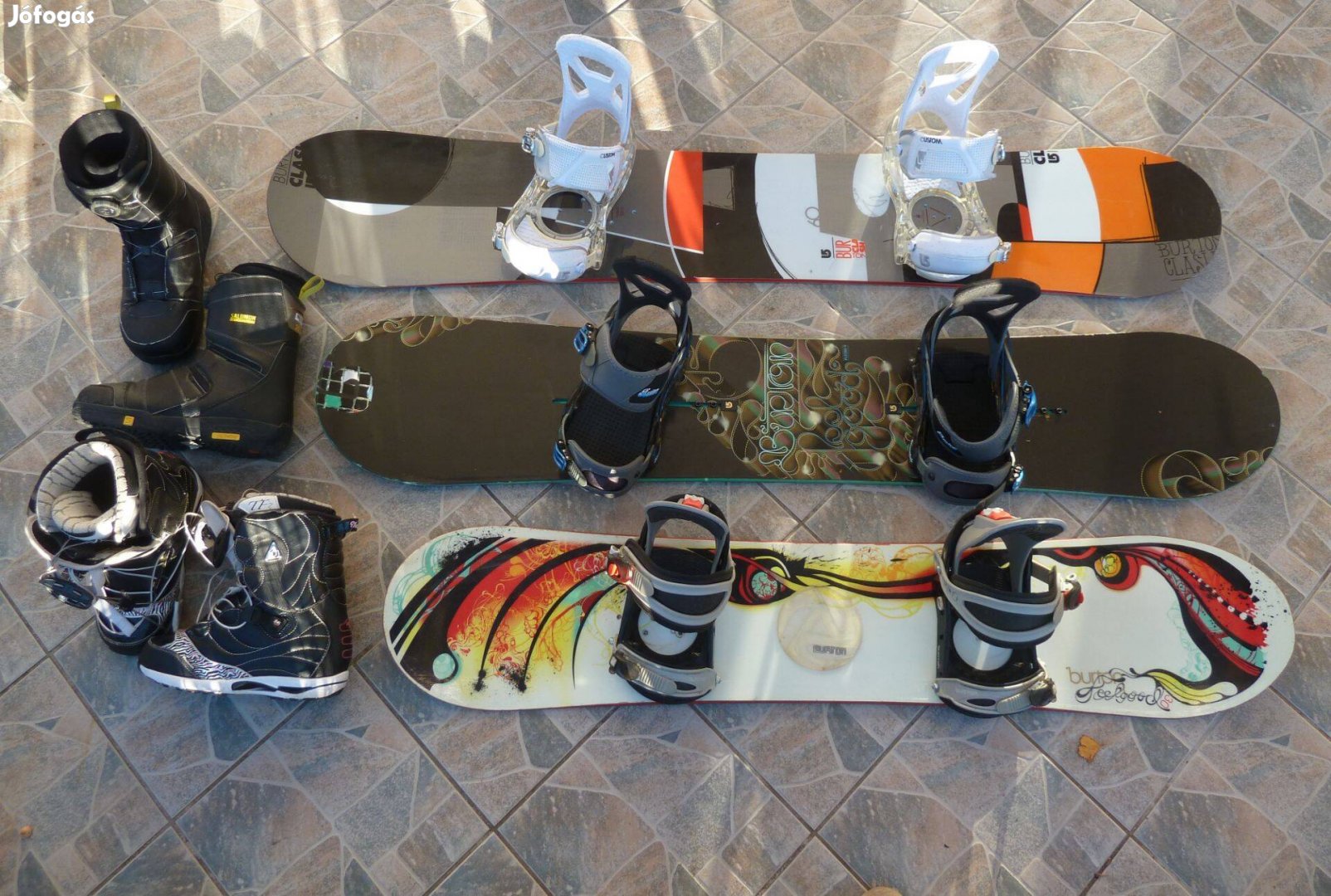 Burton Snowboard felszerelés lap,kötés,cipő,Rocker,Hybrid Flow egybe