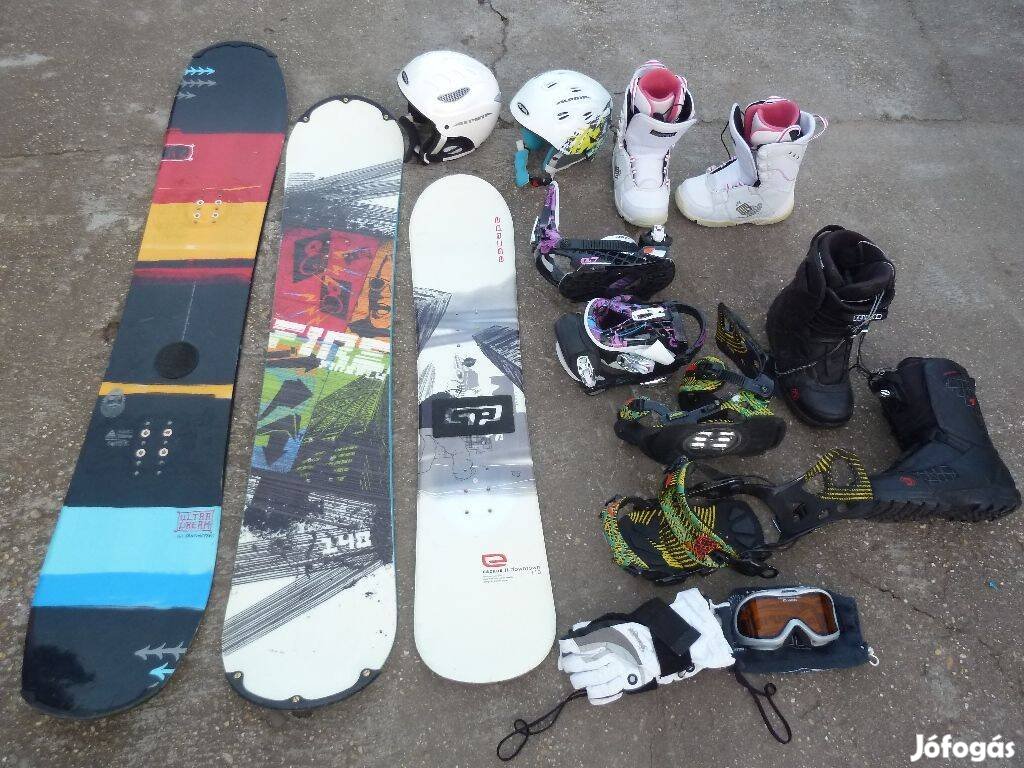 Burton Snowboard felszerelés lap,kötés,cipő,Rocker,Hybrid Flow eladó