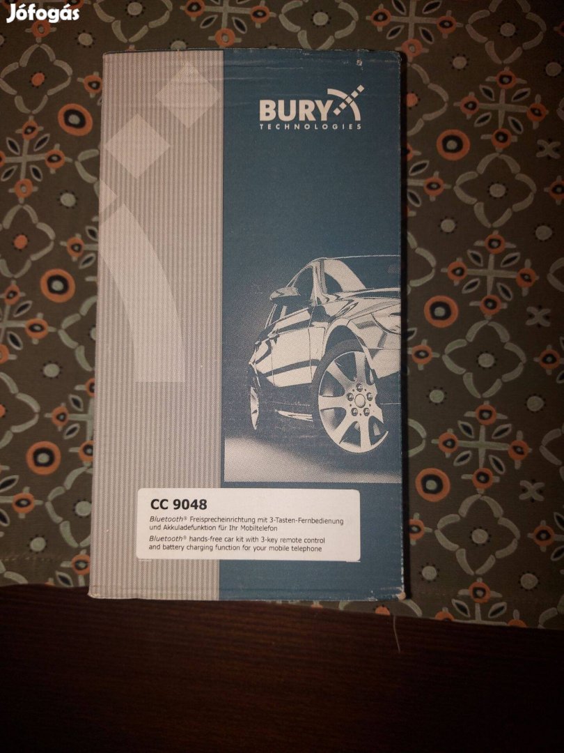 Bury CC9048 autós kihangosító fél ár alatt eladó