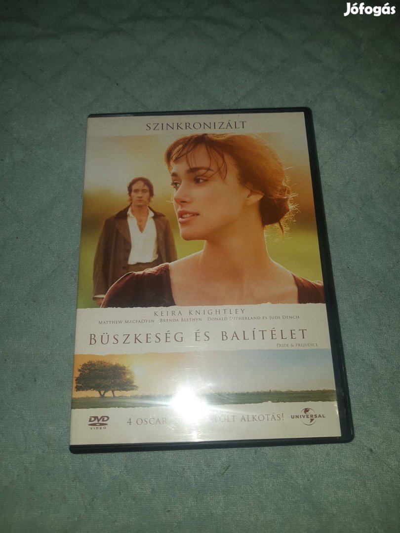 Büszkeség és balítélet DVD film