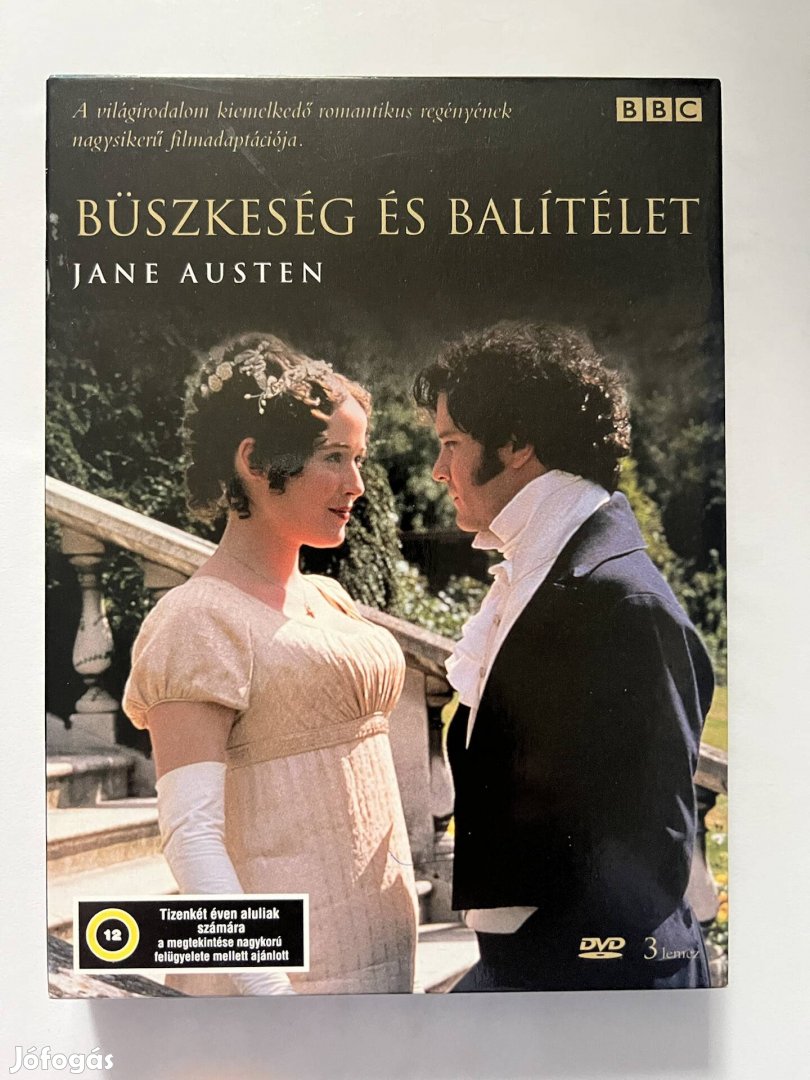Büszkeség és balítélet (digipack 3lemezes) dvd