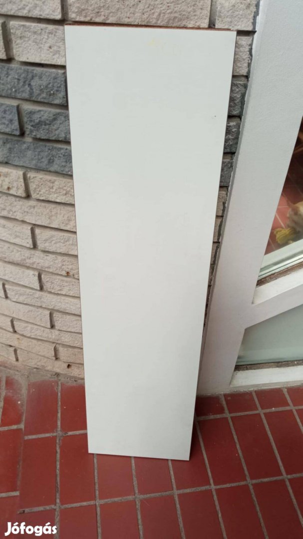 Bútor ajtólap OSCAR 690 fehér szürke 297x1100x19 mm