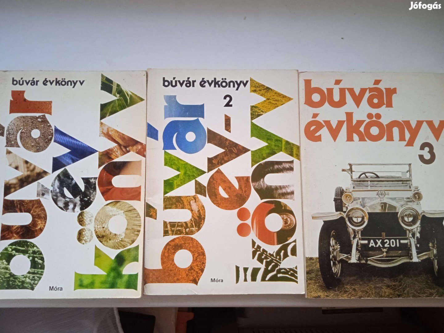 Búvár évkönyvek , 1985 , 1986 , 1987 , Móra kiadó