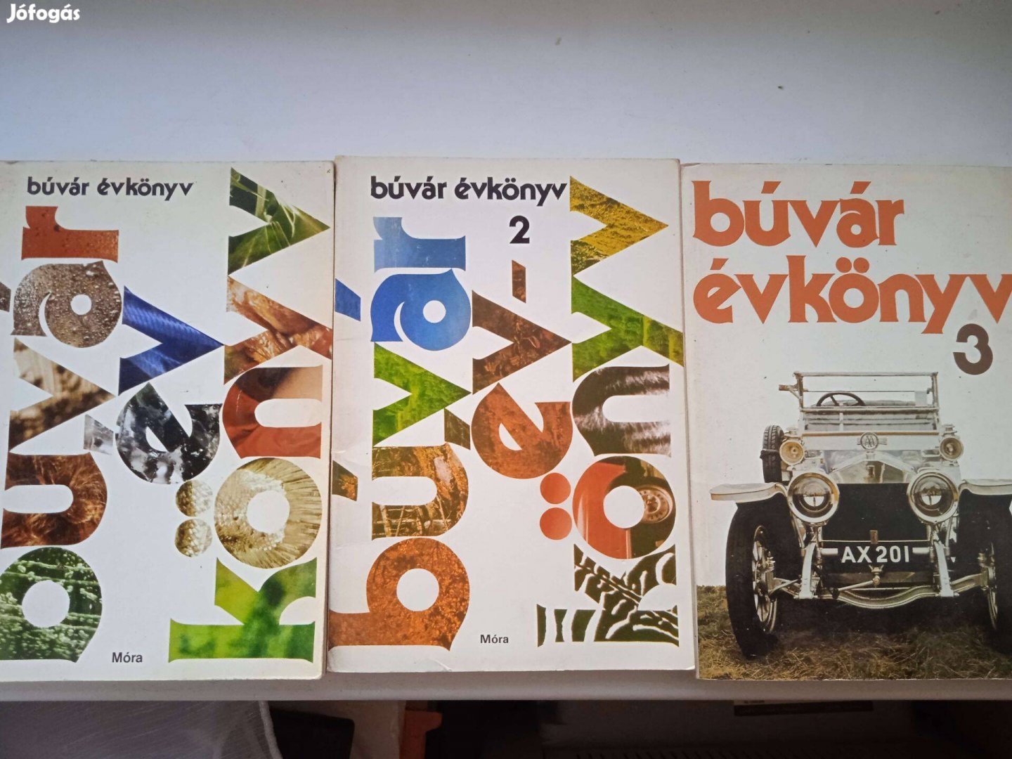 Búvár évkönyvek , 1985 , 1986 , 1987 , Móra kiadó