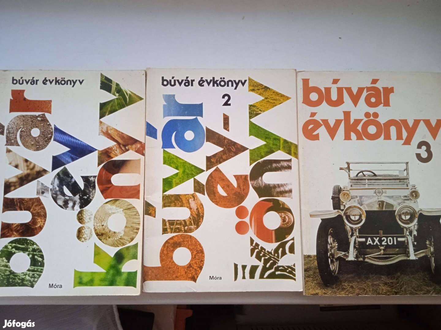 Búvár évkönyvek , 1985 , 1986 , 1987 , Móra kiadó