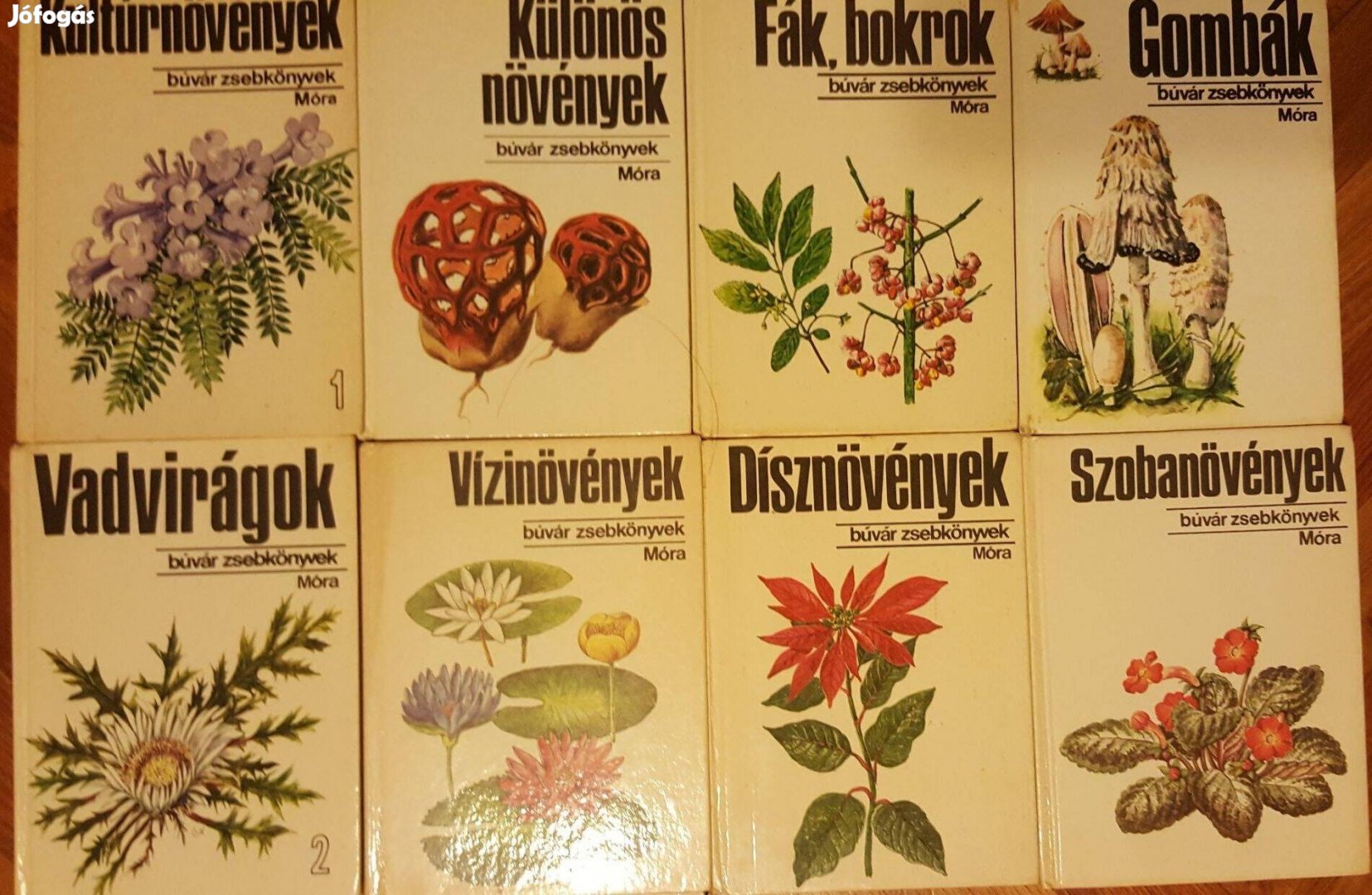 Búvár zsebkönyvek - növények, gombák - 8 db
