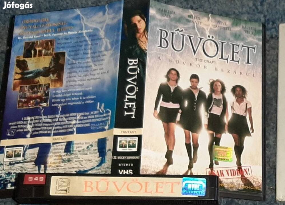 Bűvölet  - fantasy vhs- Neve Campbell- nagytok