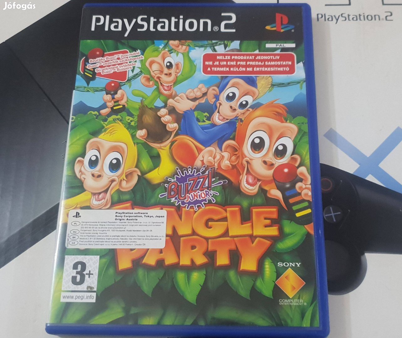 Buzz Junior Jungle Party Playstation 2 eredeti lemez eladó