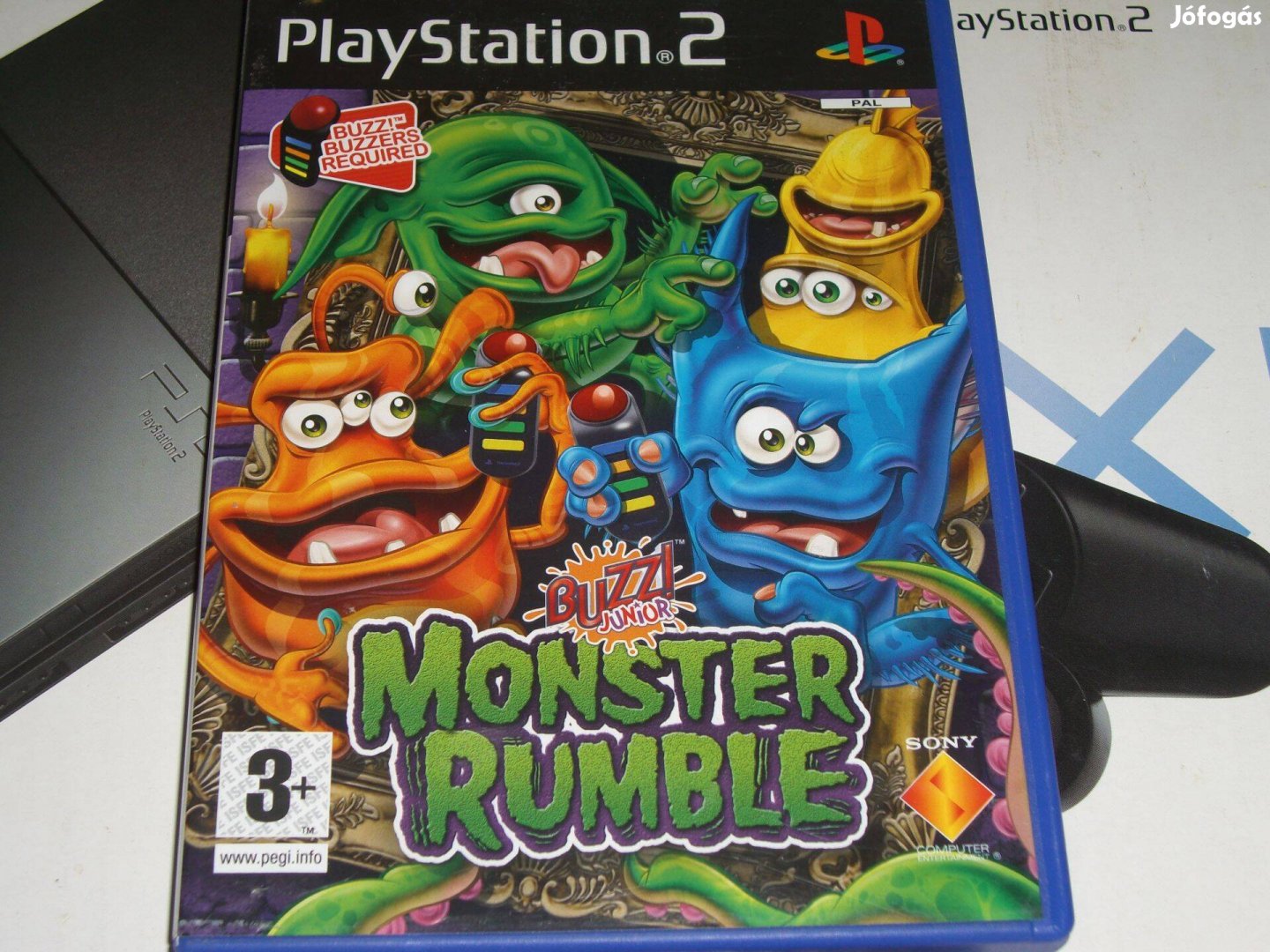 Buzz Junior Monster Rumble Playstation 2 eredeti lemez eladó