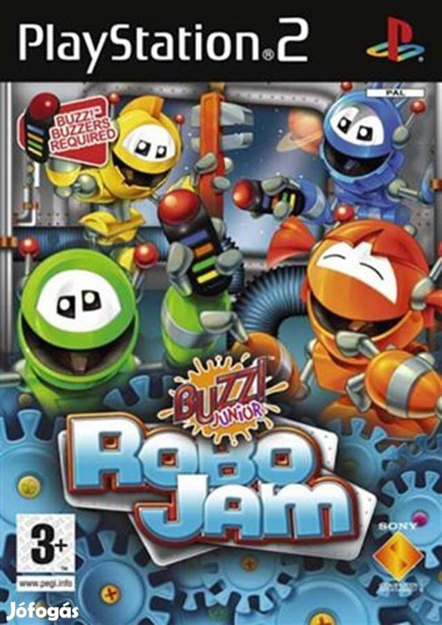 Buzz Junior Robo Jam (With Buzzers) PS2 játék