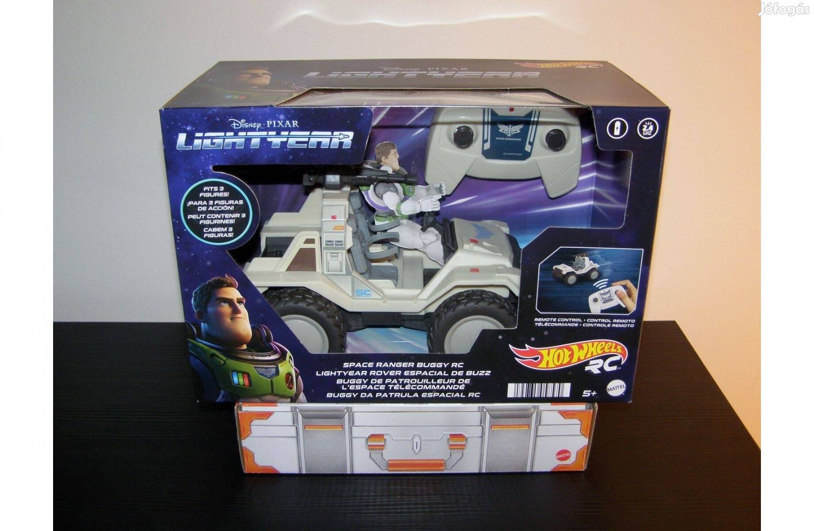 Buzz Lightyear 12 cm (5 inch) Space Ranger Buggy RC távirányítós autó