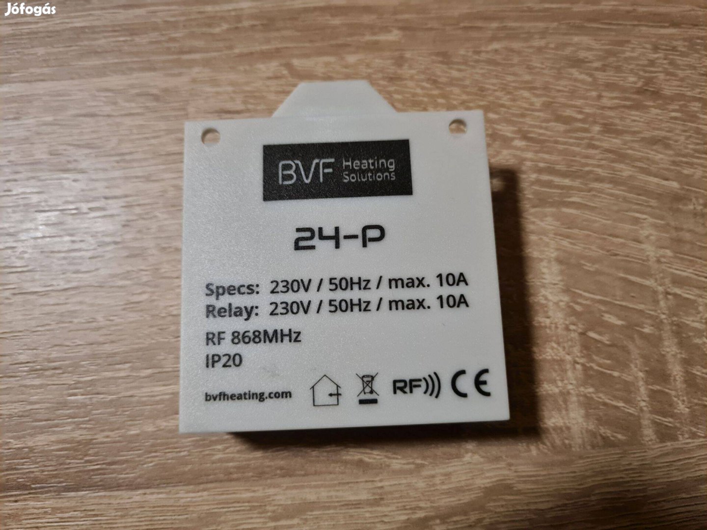 Bvf 24-P termosztát vevőegység