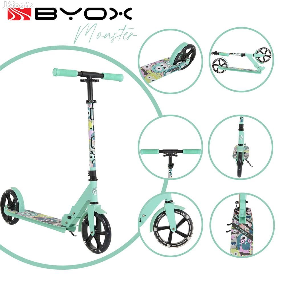 Byox Monster Roller , 100 KG Zöld