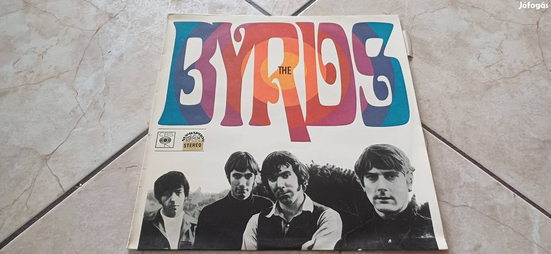 Byrds bakelit hanglemez