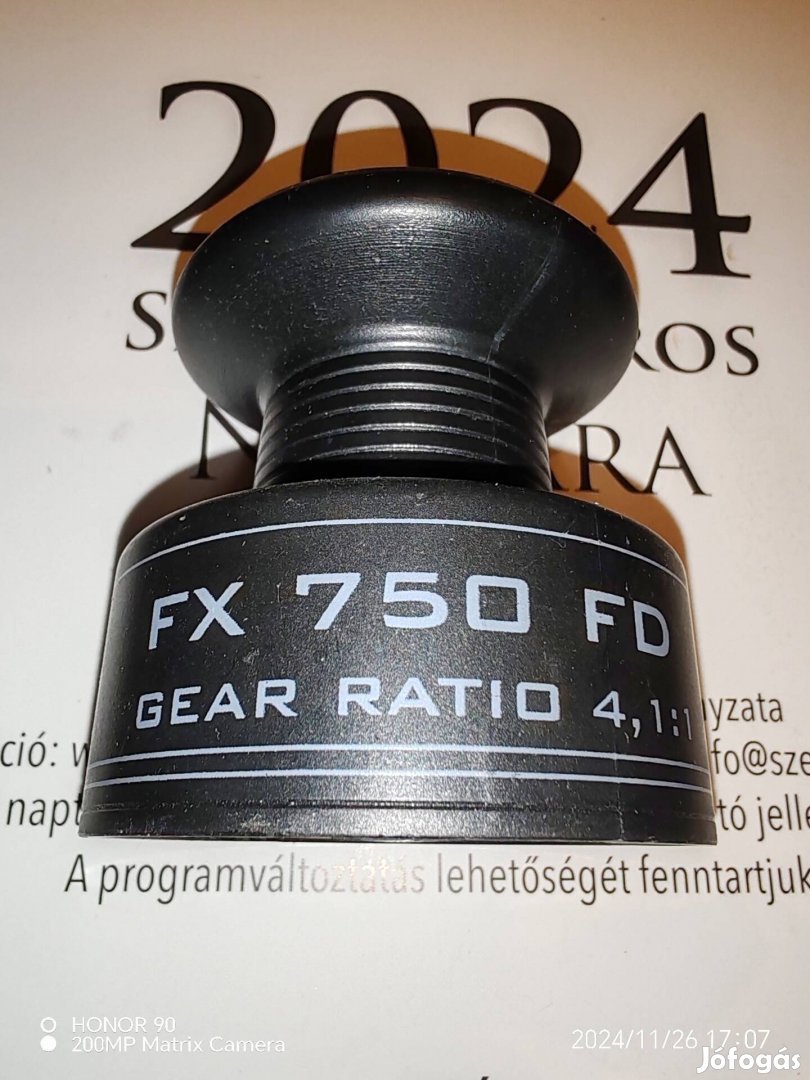 Byron FX750 FD horgászorsóhoz dob