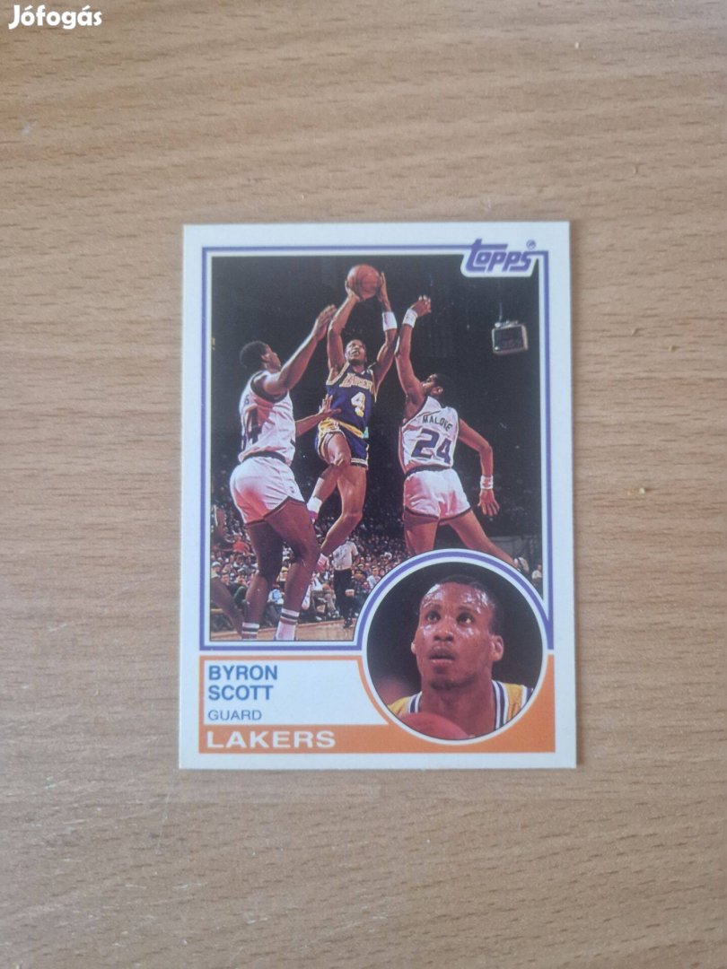 Byron Scott Topps Archives 1992-93 Rookie 41 kosaras kártya