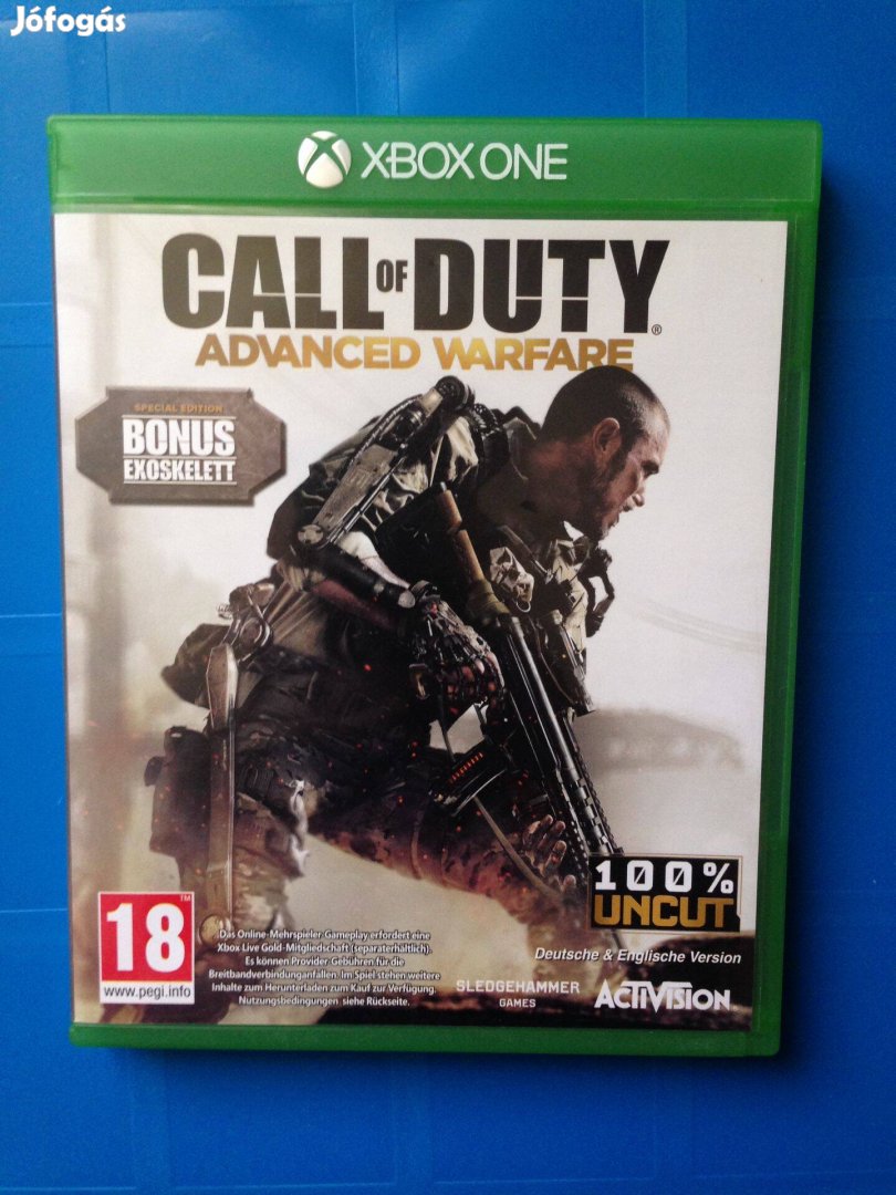 CALL OF Duty Advanved Warfare xbox one-series x játék,eladó-csere"