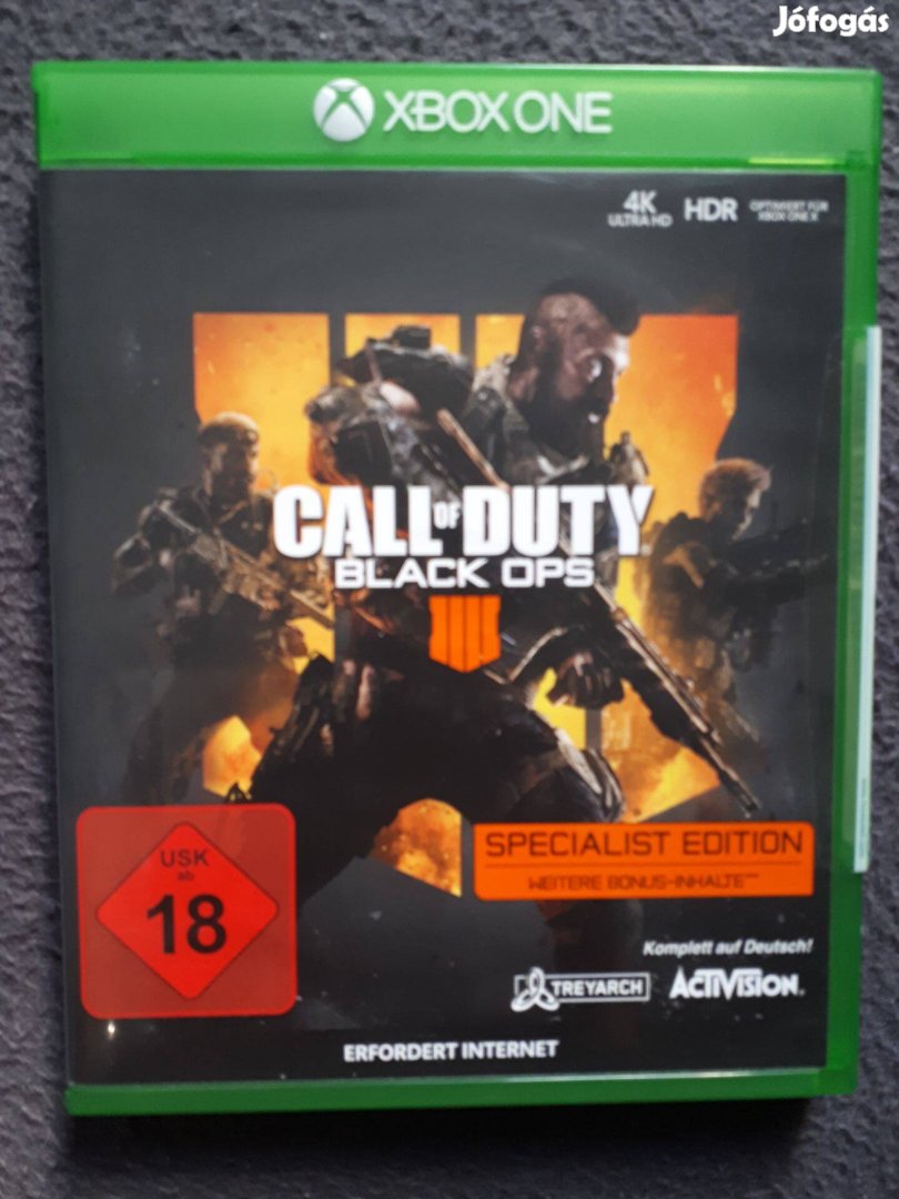 CALL OF Duty Black OPS 4 xbox one-series x játék,eladó-csere"