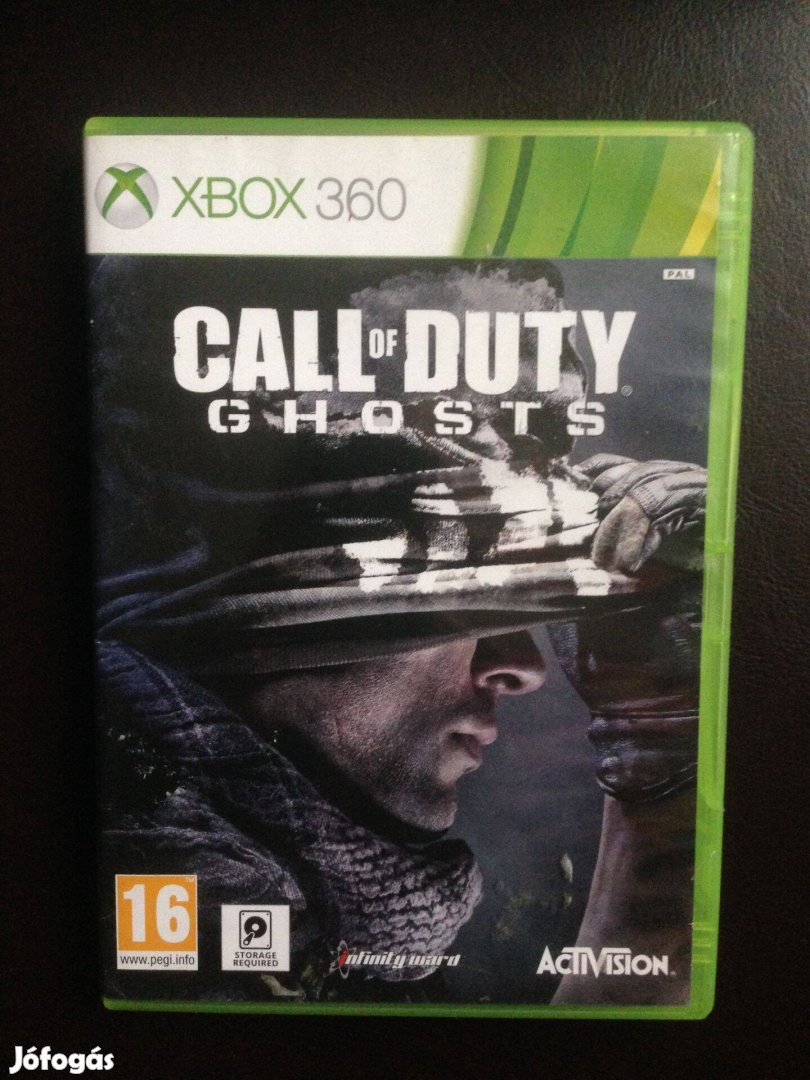 CALL OF Duty Ghosts "xbox360-one-series játék eladó-csere